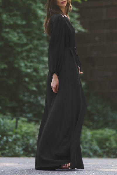 Poet Sleeve Maxi Dress Isoude Poet Sleeve Maxi Dress Isoude