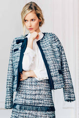 Mandarin Collar Blouse