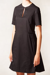 Side Shirring Dress