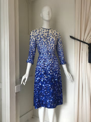 LS Day Dress w/ 3/4 Sleeve and Buttons