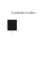 Slight A Line Leather Skirt