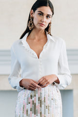 Collared Loop Blouse