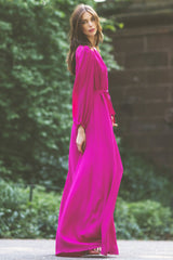 Poet Sleeve Maxi Dress