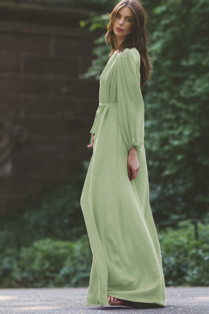 Poet Sleeve Maxi Dress Isoude Poet Sleeve Maxi Dress Isoude