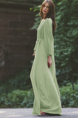 Poet Sleeve Maxi Dress