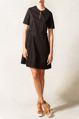 Side Shirring Dress